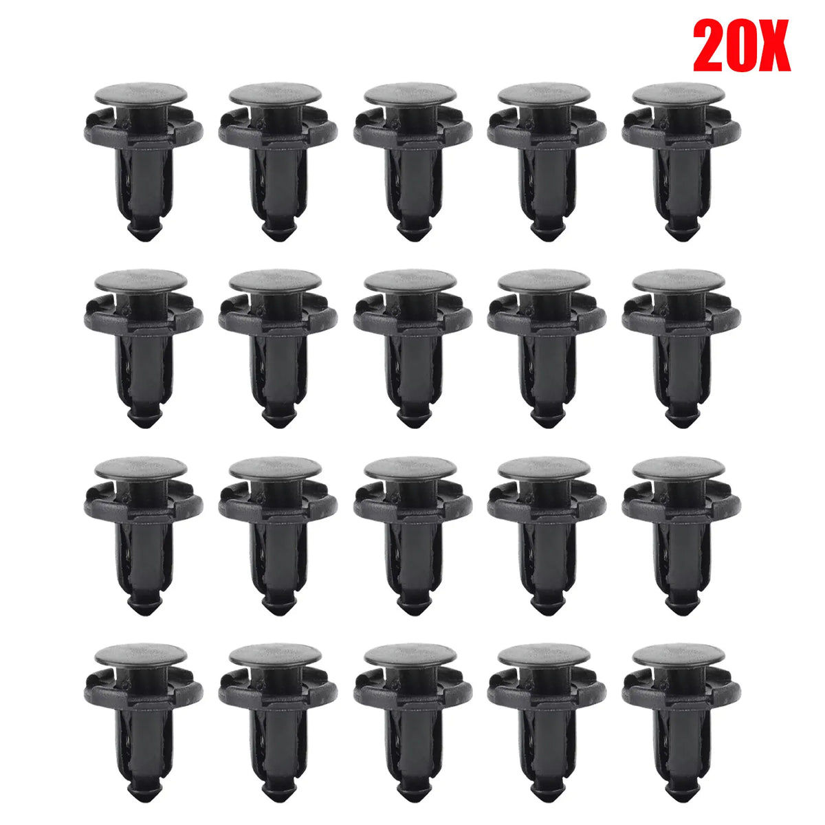 MR200300 Side Trim Retainer Clip Bumper Fender Clip Fasteners for Mitsubishi Outlander Lancer Eclipse Galant Mirage Montero