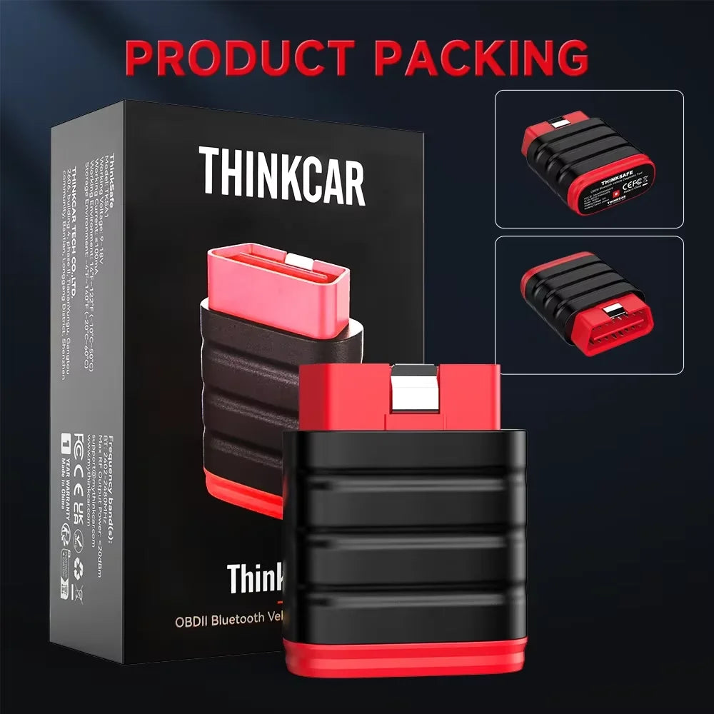סורק OBD2 אלחוטי Thinkcar Thinksafe 2026