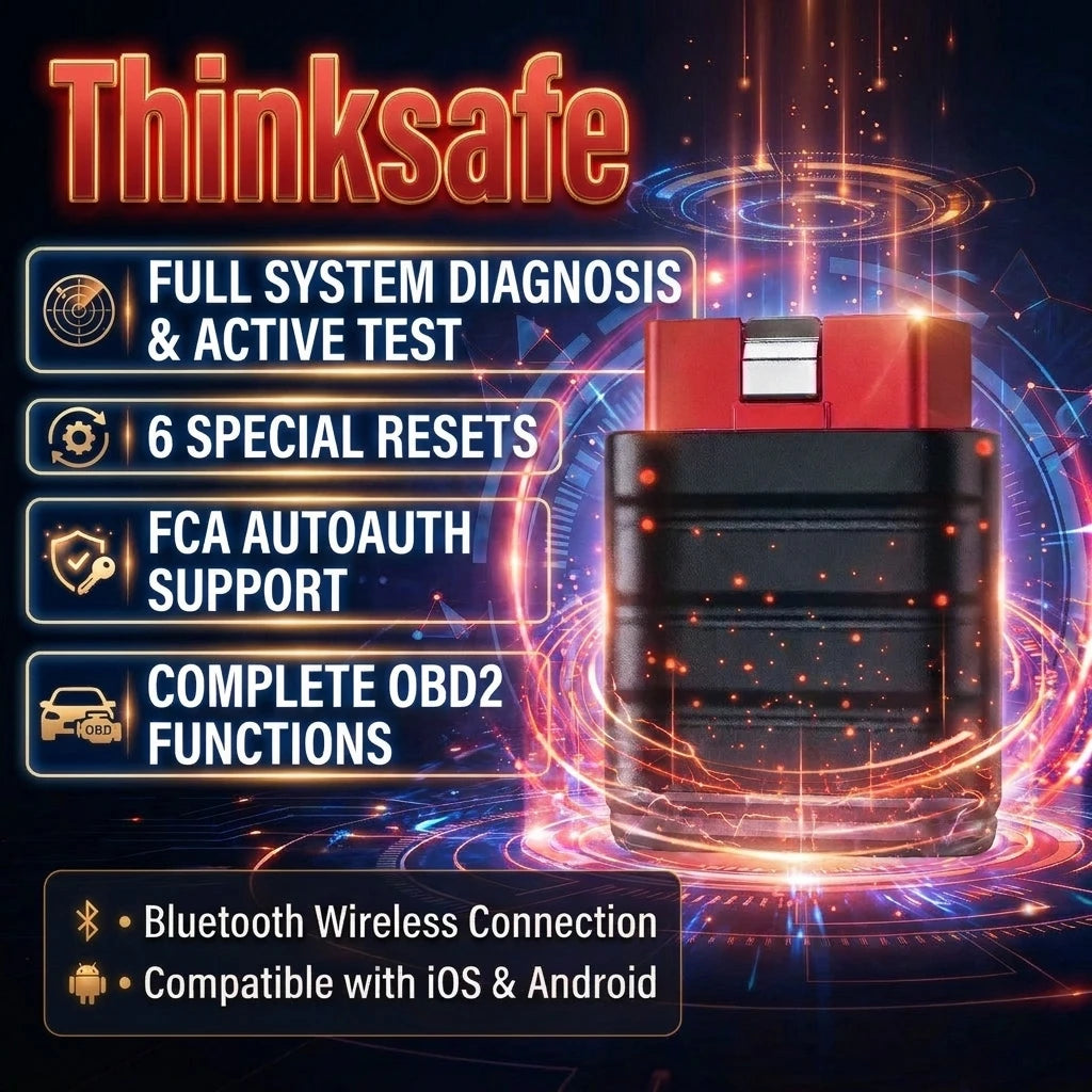 סורק OBD2 אלחוטי Thinkcar Thinksafe 2026