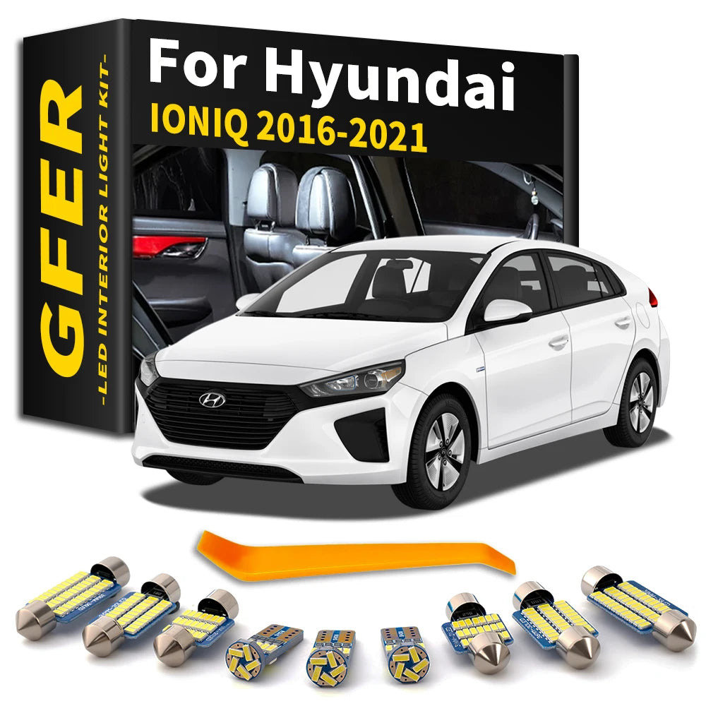 ערכת נורות LED פנים להיונדאי IONIQ (2016–2021)