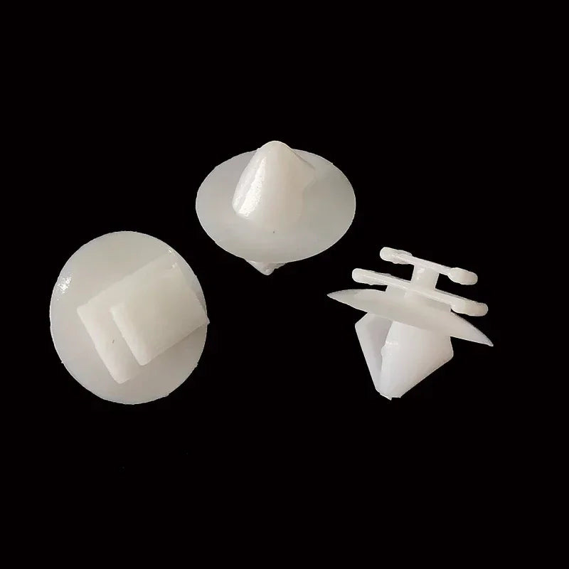 10-50PCS Plastic Rivets Retainers Car Exterior Door Trim Clips Bumpstrip Rub Strip Moulding For Citroen C2 C3 Peugeot 206 207